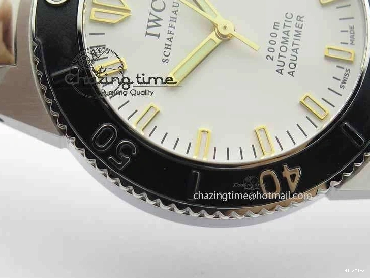 MIROTIME 0204 Aquatimer Automatic SS Noob Best Edition White Dial On SS Bracelet A Lightweight 7251